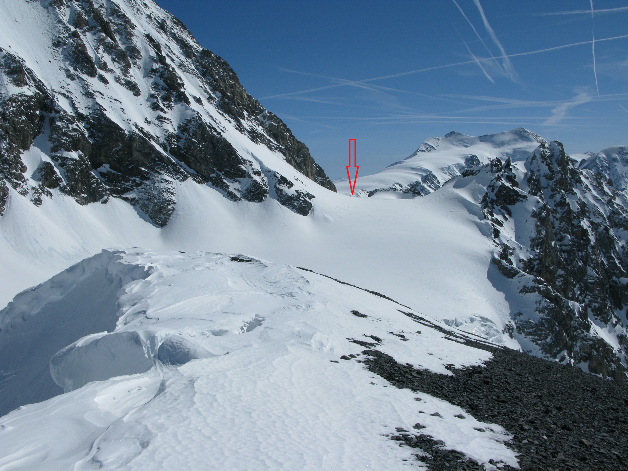 pohľad_z_Cima_della_Miniera_v_pozadí_Col_Pale_Rosse