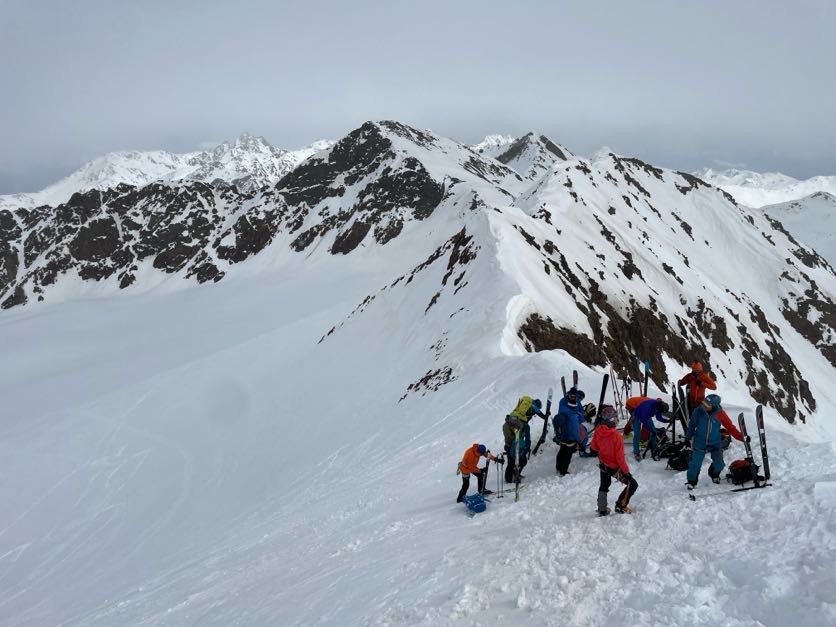 zmena pocasia pred zjazdom z Veneziapitze zmena_pocasia_pred_zjazdom_z_Veneziapitze